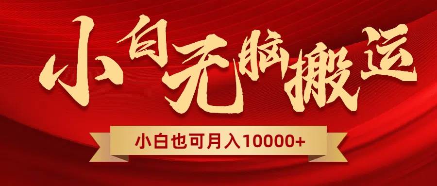 （8412期）无脑搬运视频，全新平台独占玩法，一个账号每天1000+，多账号轻松扩张！-赛德副业库