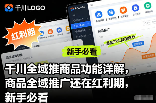 千川全域推商品功能详解,商品全域推广还在红利期,新手必看-赛德副业库