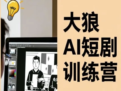 大狼AI短剧训练营-短剧课程（更新中）-赛德副业库