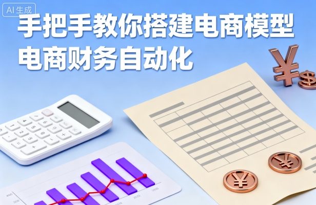 手把手教你搭建电商模型-电商财务自动化-赛德副业库
