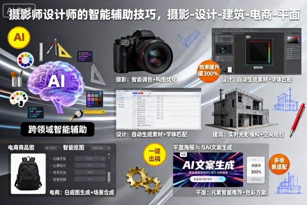 摄影师设计师的智能辅助技巧，摄影-设计-建筑-电商-平面-赛德副业库