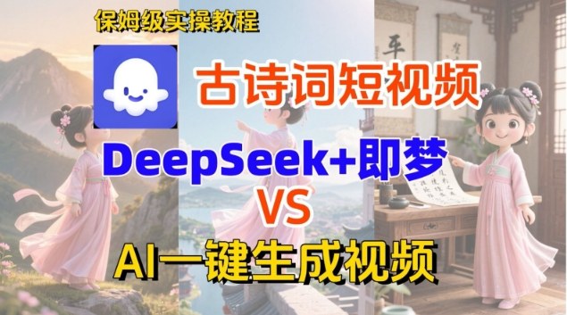 Coze扣子智能体工作流一键生成古诗词短视频，保姆级搭建教学-赛德副业库