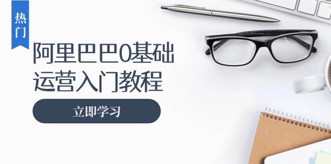 (13291期)阿里巴巴运营零基础入门教程:涵盖开店、运营、推广,快速成为电商高手-赛德副业库
