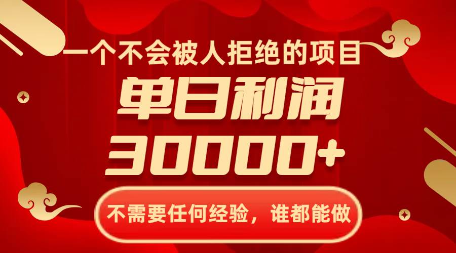 （8120期）一个不会被人拒绝的项目，不需要任何经验，谁都能做，单日利润30000+-赛德副业库