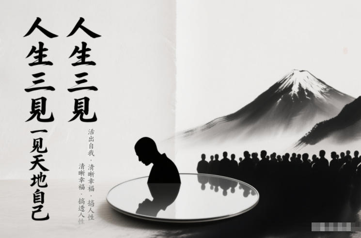 人生三见一见天地见众生见自己，活出自我拥有清晰幸福人生，搞透人性-赛德副业库