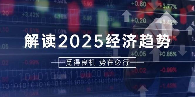 解读2025经济趋势、美股、A港股等资产前景判断,助您抢先布局未来投资-赛德副业库
