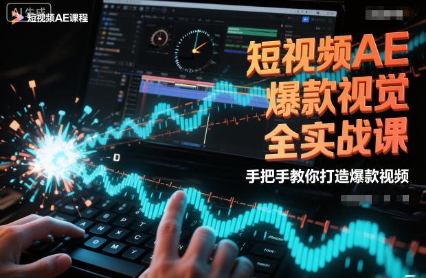 短视频AE爆款视觉全实战课,手把手教你打造爆款视频-赛德副业库