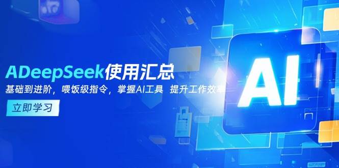 （14216期）DeepSeek使用汇总，基础到进阶，提示词技巧，掌握AI工具  提升工作效率-赛德副业库