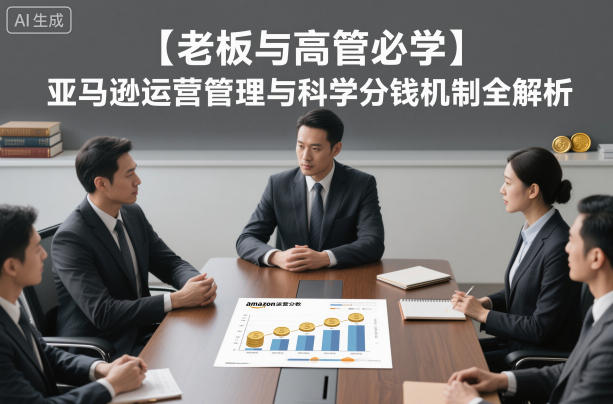 【老板与高管必学】亚马逊运营管理与科学分钱机制全解析-赛德副业库