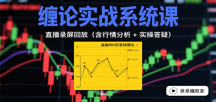 缠论实战系统课：直播录屏回放（含行情分析 + 实操答疑（更新10月）-赛德副业库