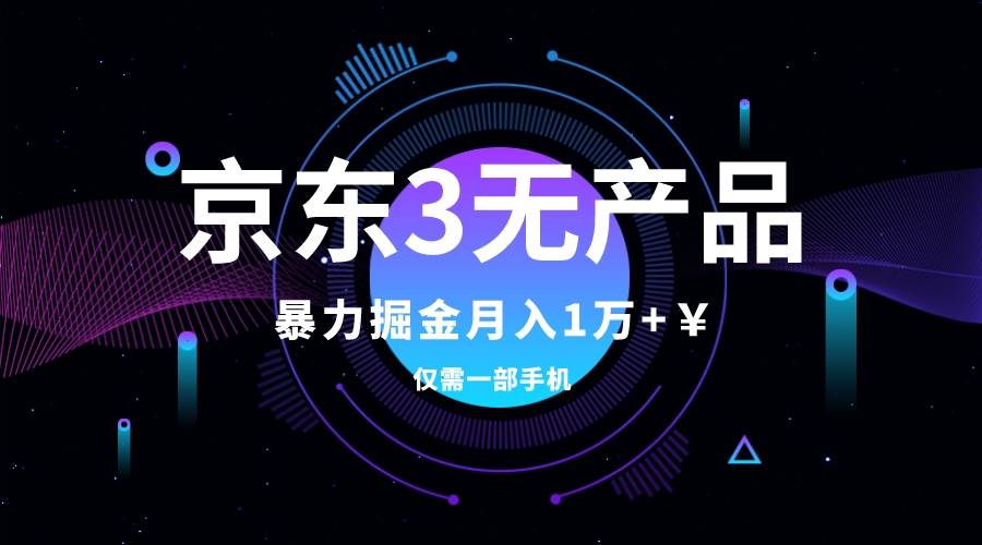 （7750期）京东3无产品维权，暴力掘金玩法，小白月入1w+（仅揭秘）-赛德副业库