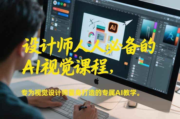 设计师人人必备的AI视觉课程,专为视觉设计师量身打造的专属AI教学-赛德副业库
