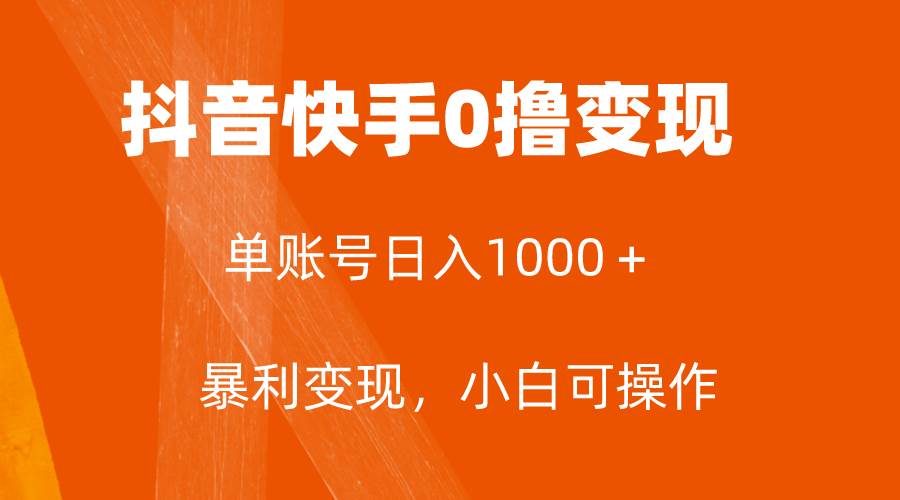 （7993期）全网首发，单账号收益日入1000＋，简单粗暴，保底5元一单，可批量单操作-赛德副业库