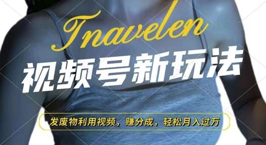 视频号新玩法，废物利用视频，撸分成收益，轻松月入过W【揭秘】-赛德副业库
