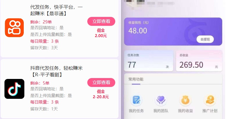 图片[2]-新手副业首选！视频代发接单，领任务发视频，长期稳定不费劲儿-赛德副业库