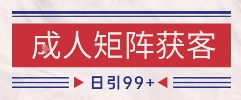 小红书某音橙人赛道引流获客,自热矩阵日引200+【揭秘】-赛德副业库