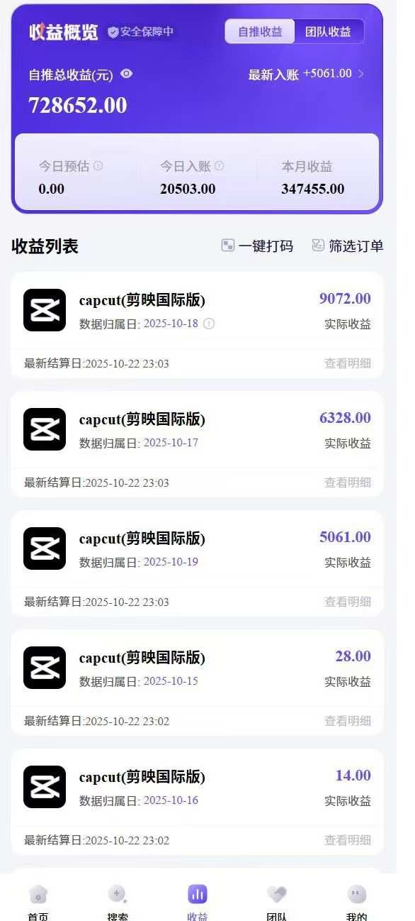 图片[2]-2025风口TK剪映capcut拉新项目，极限高客单，市场空白，2025下半年真正的蓝海项目-赛德副业库