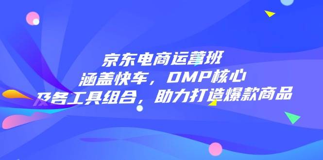 （14131期）京东电商运营班：涵盖快车，DMP核心及各工具组合，助力打造爆款商品-赛德副业库