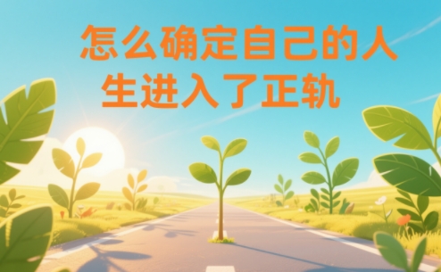 某公众号付费文章：怎么确定自己的人生进入了正轨？-赛德副业库