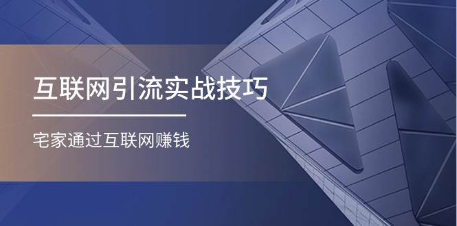 互联网引流实操技巧(适合微商,吸引宝妈),宅家通过互联网赚钱(17节)-赛德副业库