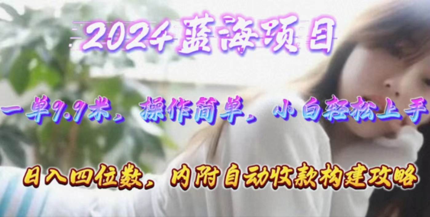 （10204期）年轻群体的蓝海市场，1单9.9元，操作简单，小白轻松上手，日入四位数-赛德副业库