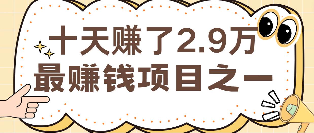 闲鱼小红书最赚钱项目之一，轻松月入6万+-赛德副业库