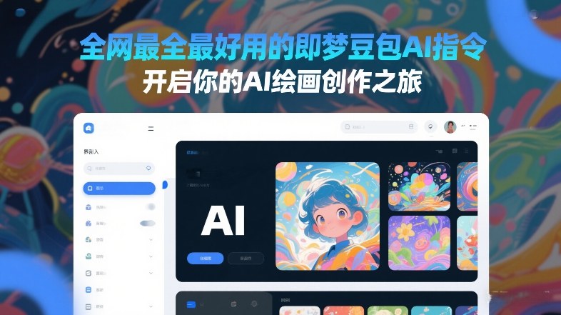 全网最全最好用的即梦豆包AI指令，开启你的AI绘画创作之旅-赛德副业库