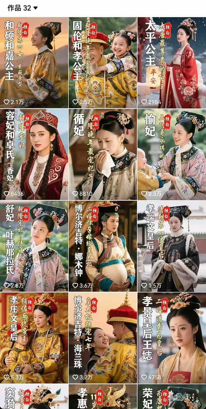 图片[4]-历史人物独白视频制作课，从剪辑配音到AI出图，声音克隆与背景音乐，涨粉22w+-赛德副业库