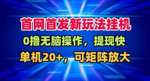 全网首发挂G,盒子自动賺米,单机20+,可矩阵放大,长期稳定运营【揭秘】-赛德副业库
