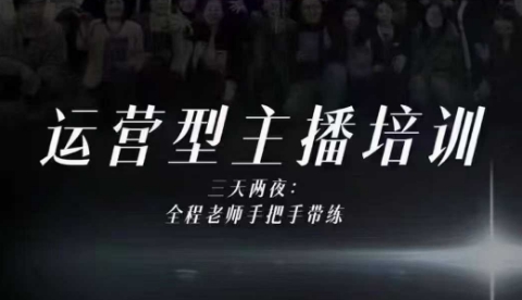 婉婉运营型主播培训线下课，主播四大能力，十小时线下录像+字幕，内容比线上课干-赛德副业库