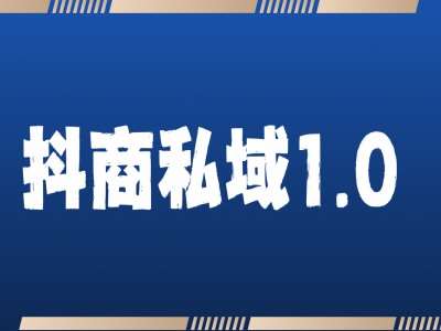 抖商服务私域1.0，抖音引流获客详细教学-赛德副业库