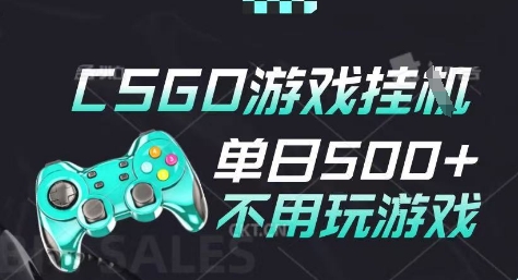 25年CSGO游戏搬砖,全自动挂G,不需要玩游戏,手机操作日入3张(不是汇率搬砖)【揭秘】-赛德副业库