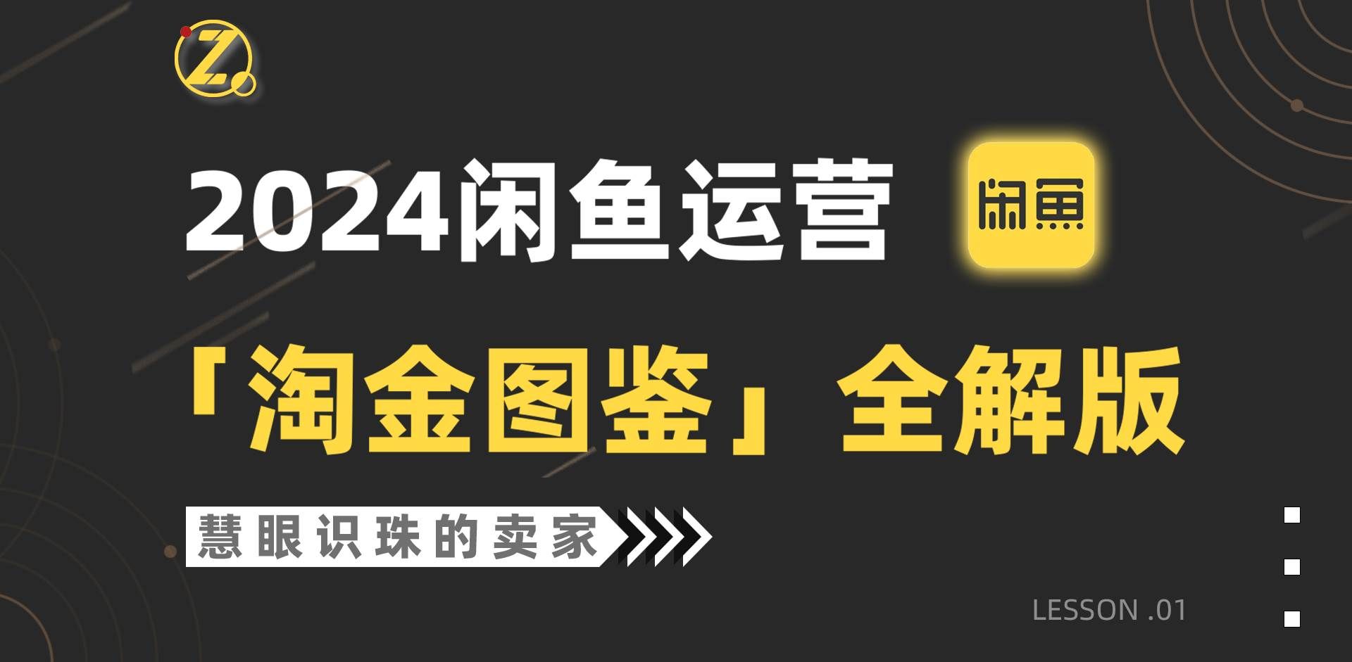 （9738期）2024闲鱼运营，【淘金图鉴】全解版-赛德副业库