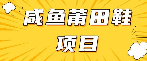 闲鱼高转化项目，手把手教你做，日入3张+(详细教程+货源)-赛德副业库