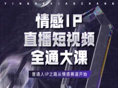 情感IP直播短视频全通大课，普通人IP之路从情感赛道开始-赛德副业库