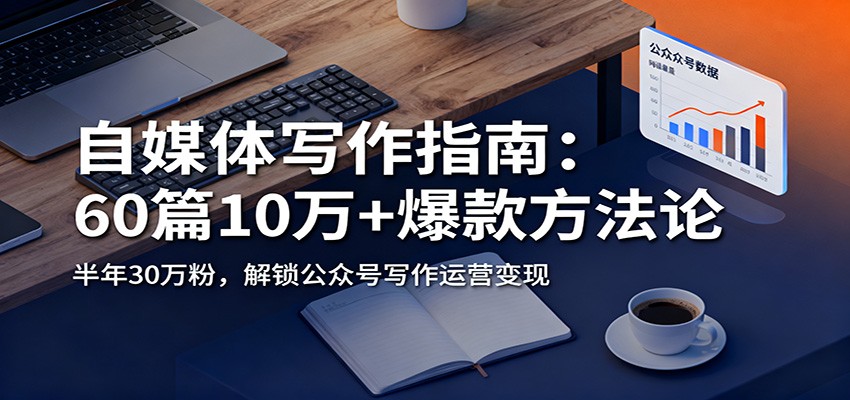 自媒体写作指南：60篇10万+爆款方法论，半年30万粉，解锁公众号写作运营变现-赛德副业库