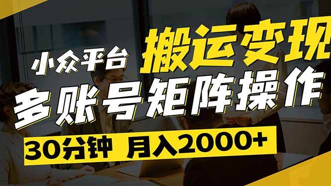 （14288期）得物平台变现新蓝海！无脑复制热门视频，多账号同步运营，每天半小时躺…-赛德副业库