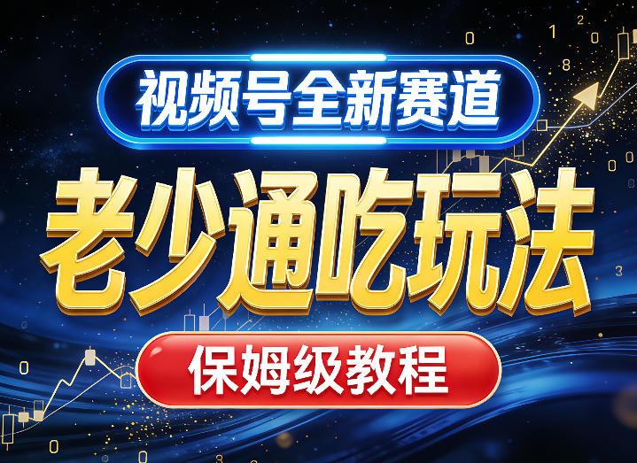 视频号全新AI赛道，老少通吃玩法，保姆级教程-赛德副业库