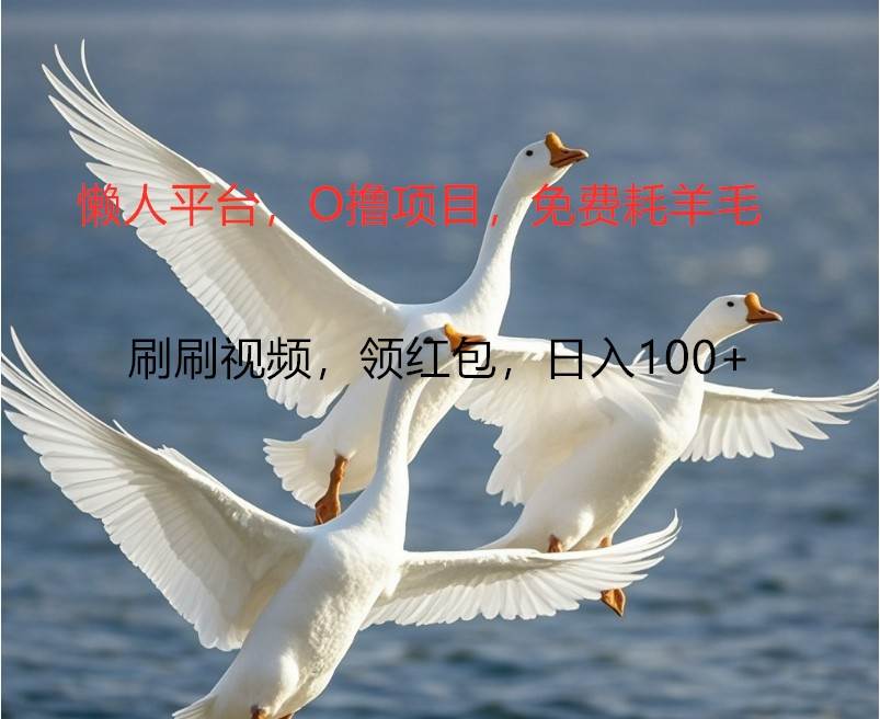 O撸懒人平台，全新手机广告不推广单机100+，刷刷就有捡钱一样， 简单无脑稳定-赛德副业库