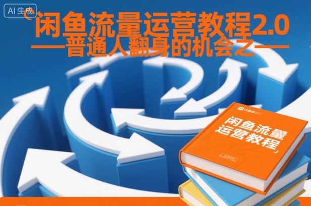 闲鱼流量运营教程2.0——普通人翻身的机会之一-赛德副业库