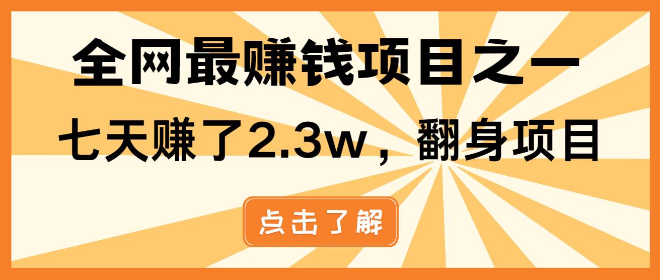 (13674期)小白必学项目,纯手机简单操作收益非常高!年前翻身!-赛德副业库