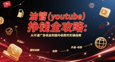 油管(youtube)挣钱全攻略：从开通广告收益到国内收款的实操指南-赛德副业库
