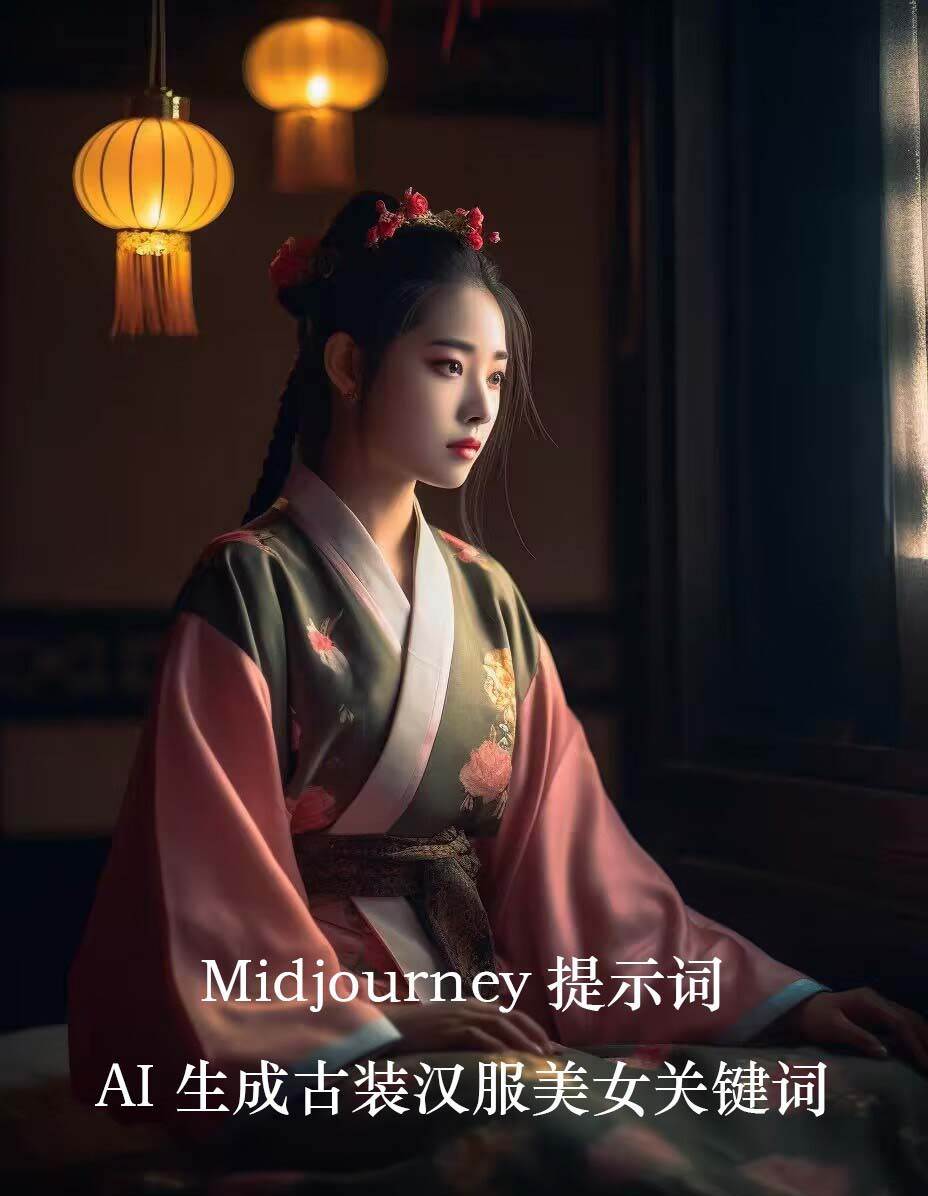 图片[2]-Midjourney关键词-AI生成中国风古装汉服美女人像提示关键词-赛德副业库