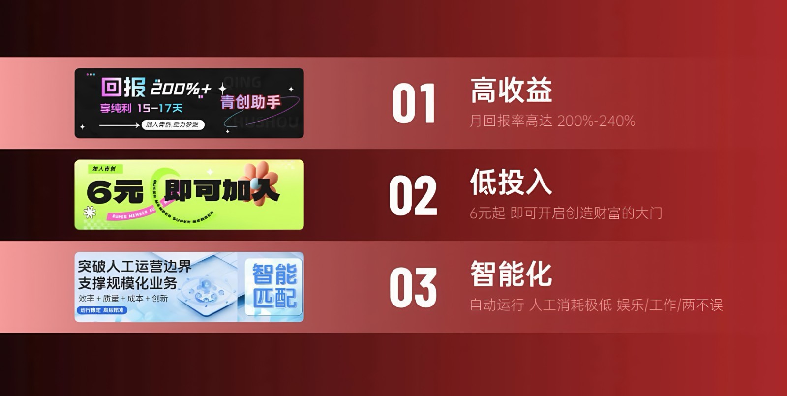 图片[2]-青创助手0门槛副业！每天手机挂机4小时日赚300+！无套路！-赛德副业库