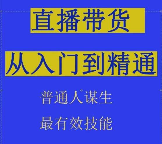 2024抖音直播带货直播间拆解抖运营从入门到精通，普通人谋生最有效技能-赛德副业库