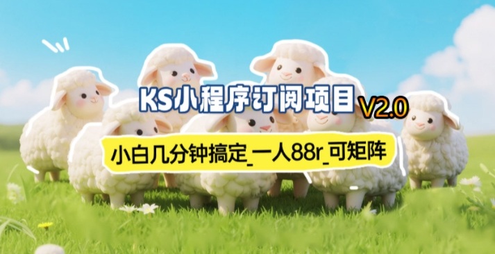 【新一期】小程序订阅_小白几分钟70-80r,可矩阵(已测到账)-赛德副业库