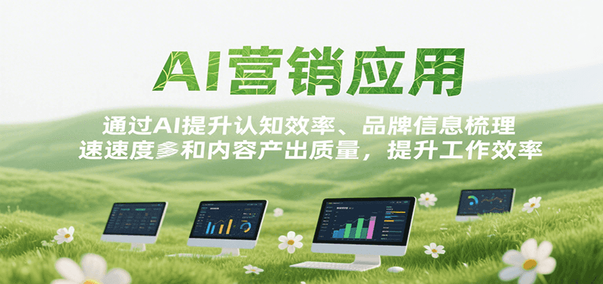 AI营销应用,提升认知效率、品牌信息梳理速度和内容产出质量,提升工作效率-赛德副业库
