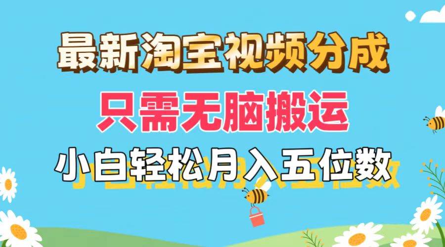 （11744期）最新淘宝视频分成，只需无脑搬运，小白也能轻松月入五位数，可矩阵批量…-赛德副业库