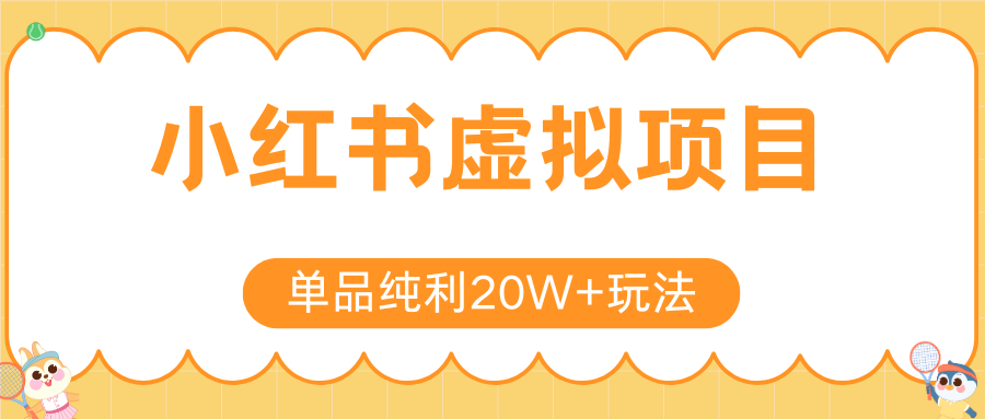 小红书虚拟电商新玩法，实现单品纯利20W+，可矩阵放大操作！-赛德副业库
