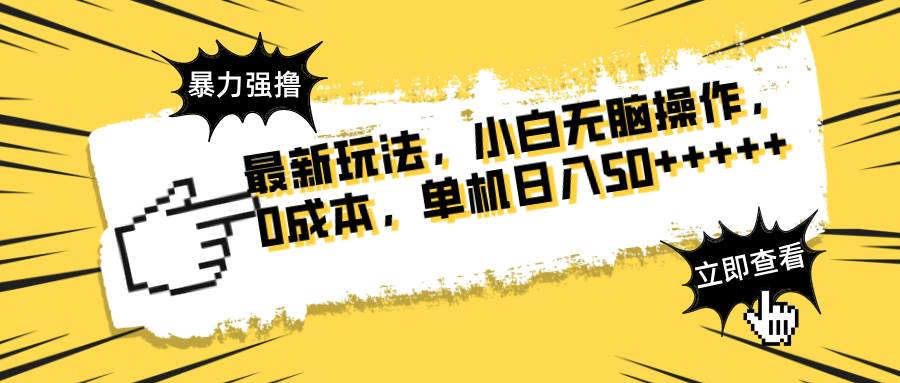 (14400期)最新玩法 广告暴力强撸 傻瓜式操作 无需养鸡 矩阵式操作 可无限放大 单...-赛德副业库